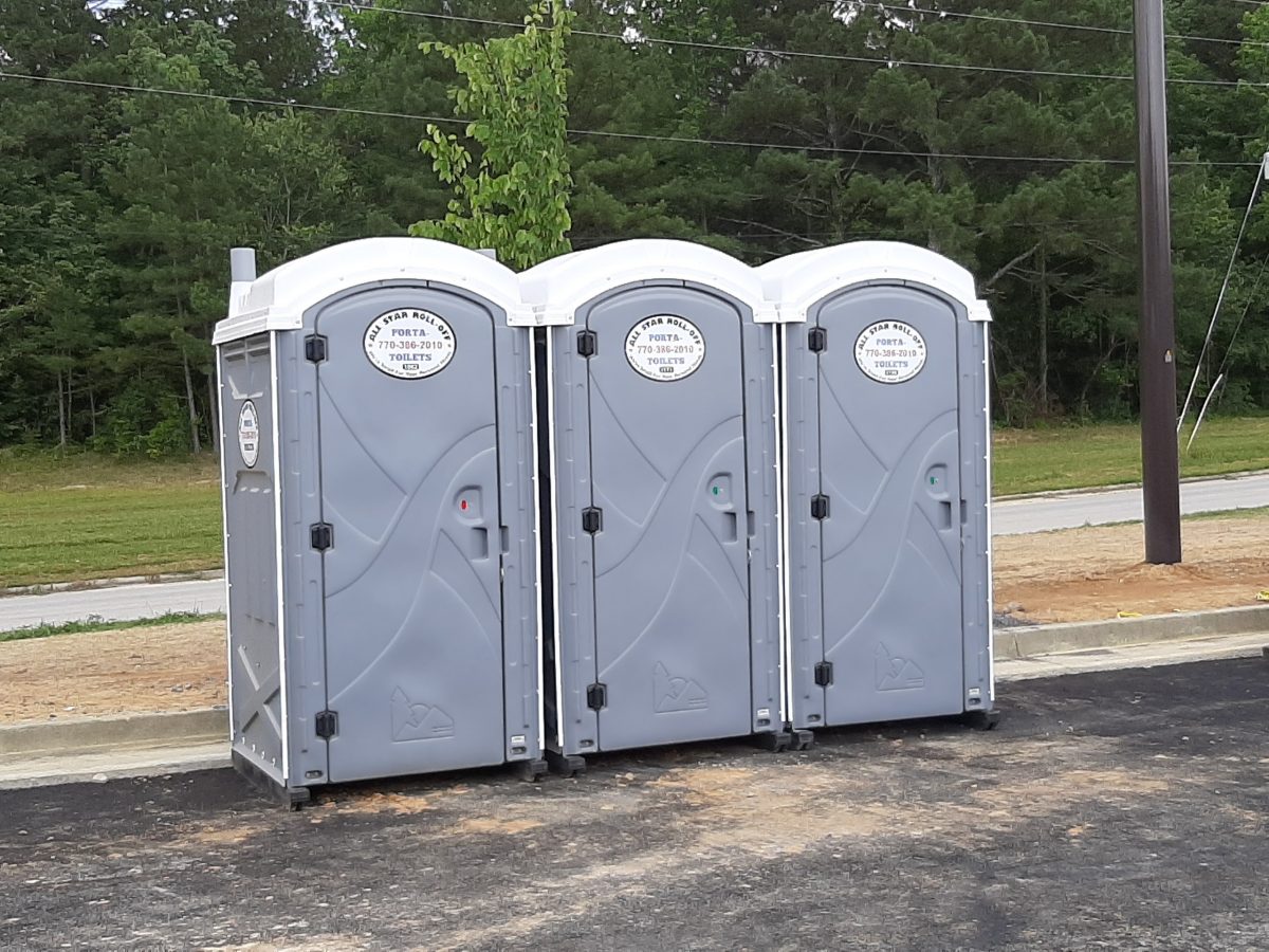 ALL STAR ROLLOFF AND PORTABLE TOILETS Porta Toilet Rentals ALL STAR